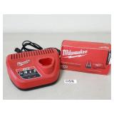 Milwaukee 12V Battery, Charger & Power Source