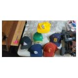 5 Assorted Ball Caps - brazil ect...