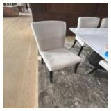 Fendi upholstered dining chair