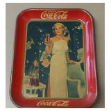 Vintage Coca-Cola serving tray Madge Evans