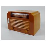 Vintage orange DeWald A-502 Catalin radio 1940s