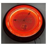 Vintage-style Coca-Cola advertising wall clock