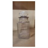 Antique Franklin Caro Company Store Jar