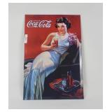 TIN COCA COLA, 1935 VINTAGE ADVERTISEMENT STYLE