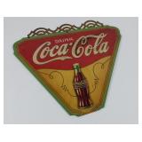 Vintage Coca-Cola advertising sign 30s