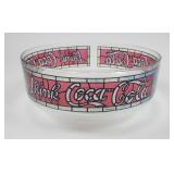 Vintage Tiffany-style Coca-Cola serving bowl