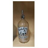 Vintage soda seltzer bottle Clarksburg, WV