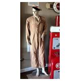 Authentic Vintage Coca-Cola uniform coverall / Hat