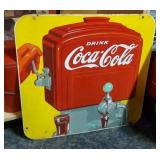 Vintage Metal Coca-Cola advertising sign 30s  40s