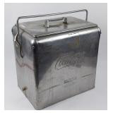 Vintage 40s-50s Coca-Cola aluminum cooler chest