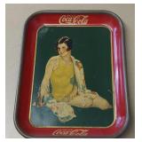 Vintage Coca-Cola metal serving tray