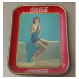 Vintage Coca-Cola metal serving tray