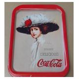 Vintage metal tray "DRINK DELICIOUS COCA-COLA