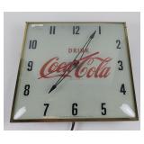Vintage Coca-Cola advertising clock