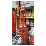 Authentic Vintage Coca-Cola bottle-shaped display