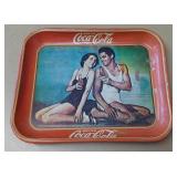 Vintage serving tray 1934 Coca-Cola advertising