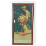 Collectible Coca-Cola advertising sign