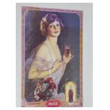 Vintage-style Coca-Cola advertising poster