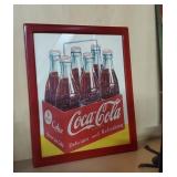 Collectible Vintage Coca-Cola advertising sign