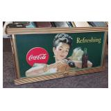 Vintage Coca-Cola "Refreshing" advertisement
