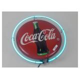 Coca Cola Button Neon Sign
