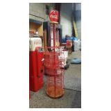 Authentic Vintage Coca-Cola bottle-shaped display