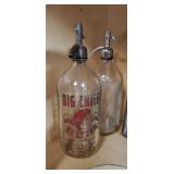 Big Chief Seltzer bottle,early to mid-20th century