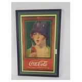 Vintage Coca-Cola Framed advertising Poster