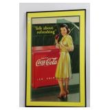 1942 Coca-Cola lithograph advertising poster