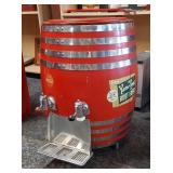 Vintage Yum-E-Treet Root Beer barrel mid-20th cent