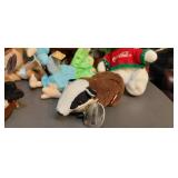 Collection of Vintage Coca-Cola Beanie Babies