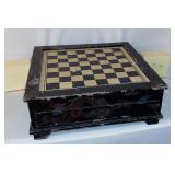 Vintage Chess set featuringChinese warriors