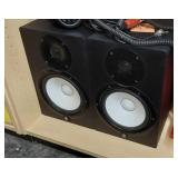 Pair of Yamaha HS8 powered studio monitors