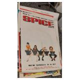 Original 1997 promotional poster the Spice Girls