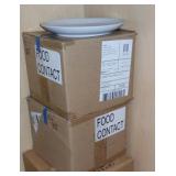 2 Boxes of new Pottery Barn salad plates