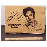 Vintage 1986 'Love Me Tender' Elvis Presley