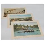 3 Currier & Ives Prints
