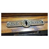 Oak Crest roll top desk Vintage Beautiful American