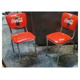 2 Coca Cola Chairs