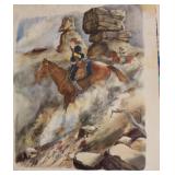Limited edition artist-proof lithograph John Bruce