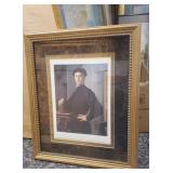 Print  "Portrait of a Young Man" Agnolo Bronzino