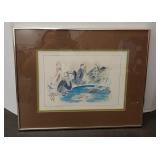 Framed Signed  Limited Edition Prints by Piroska