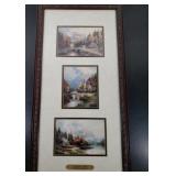 Thomas Kinkade Mountain Vistas Framed Art