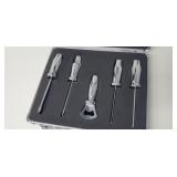 Stainless Steel Screwdriver set in case
