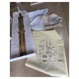 Lot of Rolled Original Drafting Art Euro Disney