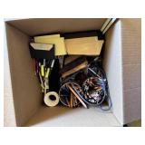 LARGE box of Office "Stuff" from Eddies Desk Pens,