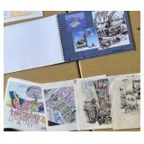 Lot (5) Original Sketch books (doodles/ideas) Eddi