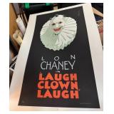 Poster Art "Laugh Clown Laugh" Lon Chaney #10/300