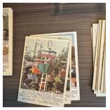 Early Disneyland Collector Cards (66) Circa 1965