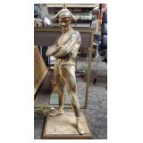 34" Mid-Century Marbro Harlequin Jester Lamp 60s